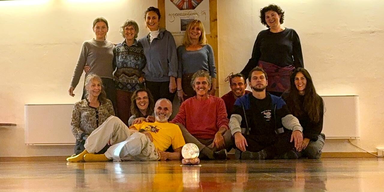 Learning Dance of the Song of the Vajra Part 1 in Merigar