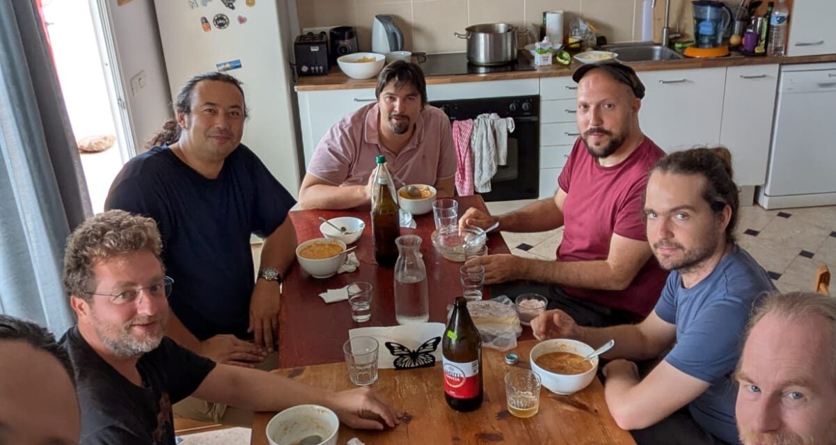 A Week of Collaboration: IT and Sound Teams Unite at Dzamling Gar