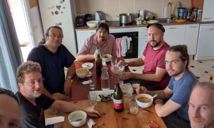 A Week of Collaboration: IT and Sound Teams Unite at Dzamling Gar