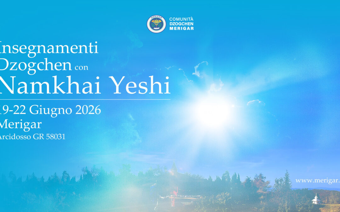 Ritiro di Namkhai Yeshi a Merigar