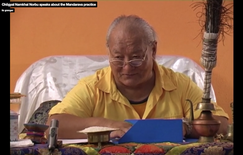Chögyal Namkhai Norbu & Mandarava Practice