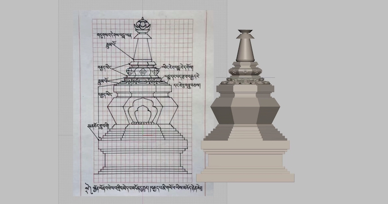 changchub dorje stupa project