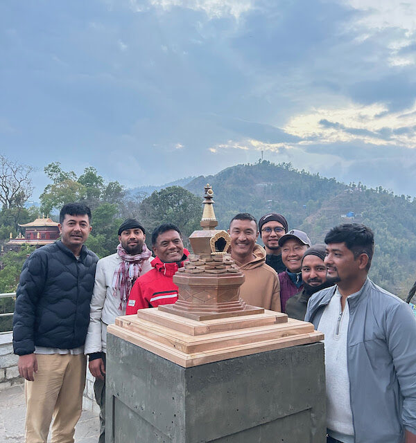 Rigzin Changchub Dorje’s Stupa in Maratika