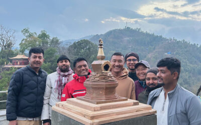 Rigzin Changchub Dorje’s Stupa in Maratika