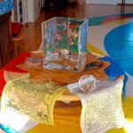 Light Behind Colored Glass