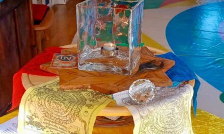 Light Behind Colored Glass