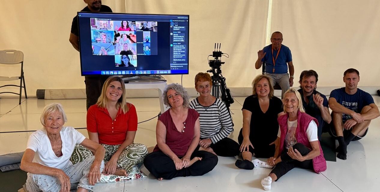 Conscious Breathing at Dzamling Gar