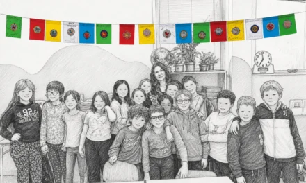 Kumar Kumari in the Amiata Schools in Italy