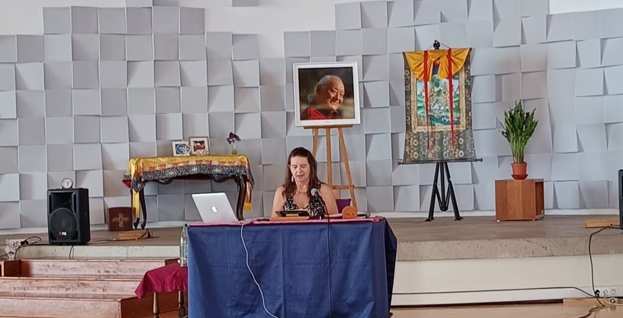 Two Courses with Julia Lawless at Dzamling Gar