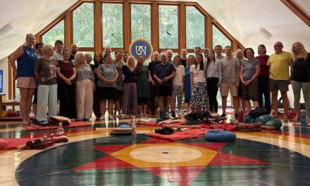 Longde retreat led by Oliver Leick at Phendeling