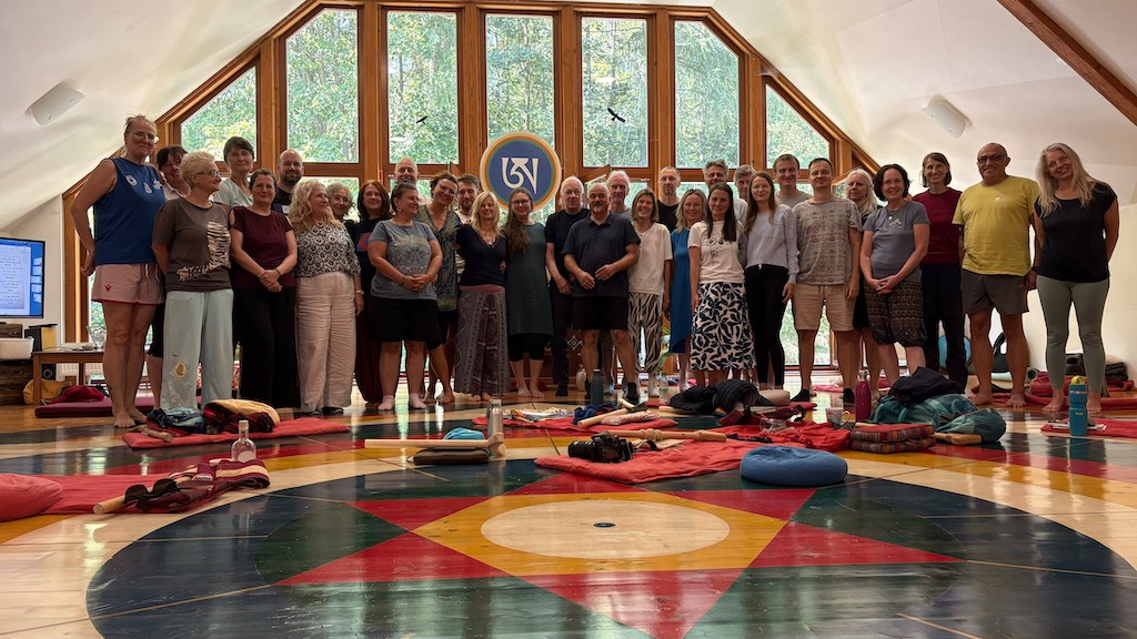Longde retreat led by Oliver Leick at Phendeling
