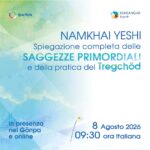 Namkhai Yeshi – Spiegazione completa delle Saggezze Primordiali e della pratica del Trekchö