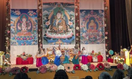 Khaita Joyful Dances at Lotus Monlam in Moscow, Russia